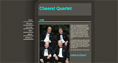 Desktop Screenshot of cheersquartet.com